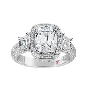 SUZY LEVIAN Silver CZ Ring